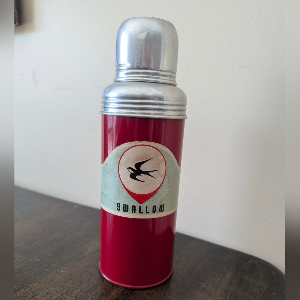 Vintage Nippon Swallow Thermos